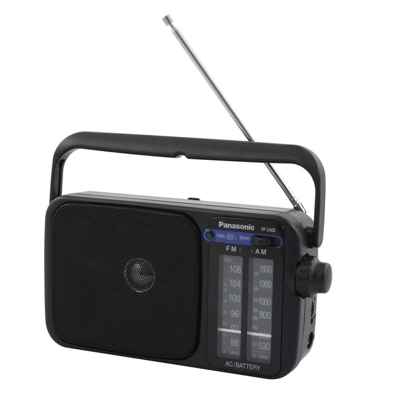 Panasonic AM/FM Radio RF-2400 Black
