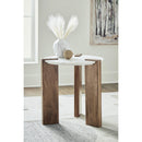 Signature Design by Ashley Isanti T652-6 Round End Table IMAGE 4