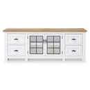 Signature Design by Ashley Ashbryn W844-68 Extra Large TV Stand IMAGE 3