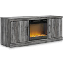 Signature Design by Ashley Baystorm W221W2 64" TV Stand with Electric Fireplace IMAGE 1