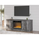 Signature Design by Ashley Baystorm W221W2 64" TV Stand with Electric Fireplace IMAGE 4
