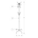  Monarch Coat Racks Coat Rack I 2019 IMAGE 5