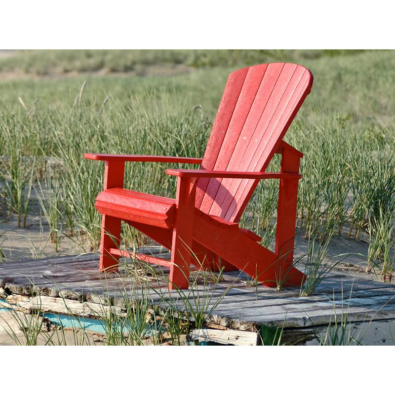 C.R. Plastic Products Generation C01-01 Adirondack - Red IMAGE 3