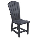  C.R. Plastic Products Generation C11-14 Addy Dining Side Chair - Black IMAGE 1