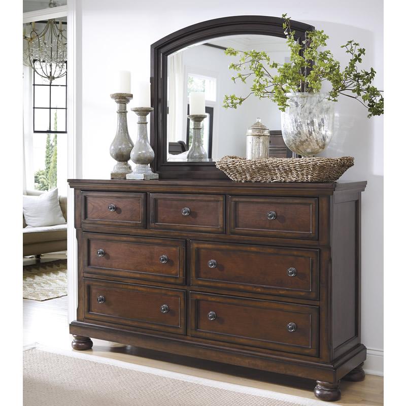 Millennium Porter 7-Drawer Dresser with Mirror B697-31/B697-36 IMAGE 2