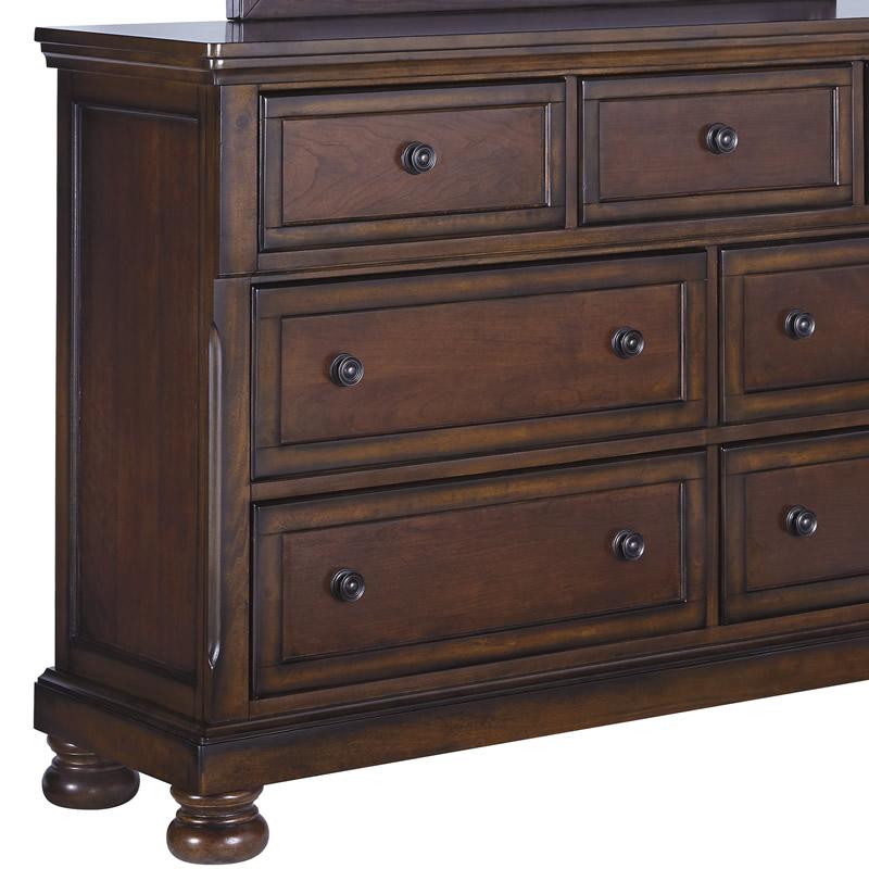 Millennium Porter 7-Drawer Dresser with Mirror B697-31/B697-36 IMAGE 3