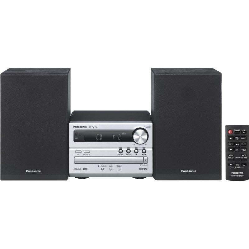 Panasonic 20-Watt Shelf Audio System with Built-in Bluetooth SCPM250S IMAGE 1