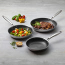 Ensemble de 3 poêles antiadhésives The Rock Clad