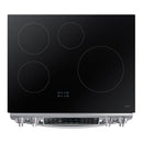  Samsung 30-inch Slide-in Electric Induction Range with Virtual Flame Technology™ NE58K9560WS/AA IMAGE 3
