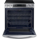  Samsung 30-inch Slide-in Electric Induction Range with Virtual Flame Technology™ NE58K9560WS/AA IMAGE 5