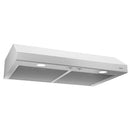  Broan 30-inch Glacier Series Under-Cabinet Range Hood BCS330WWC IMAGE 2