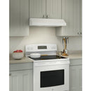  Broan 30-inch Glacier Series Under-Cabinet Range Hood BCS330WWC IMAGE 5
