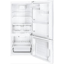  GE 30-inch, 20.9 cu. ft. Bottom Freezer Refrigerator GBE21AGKWW IMAGE 3
