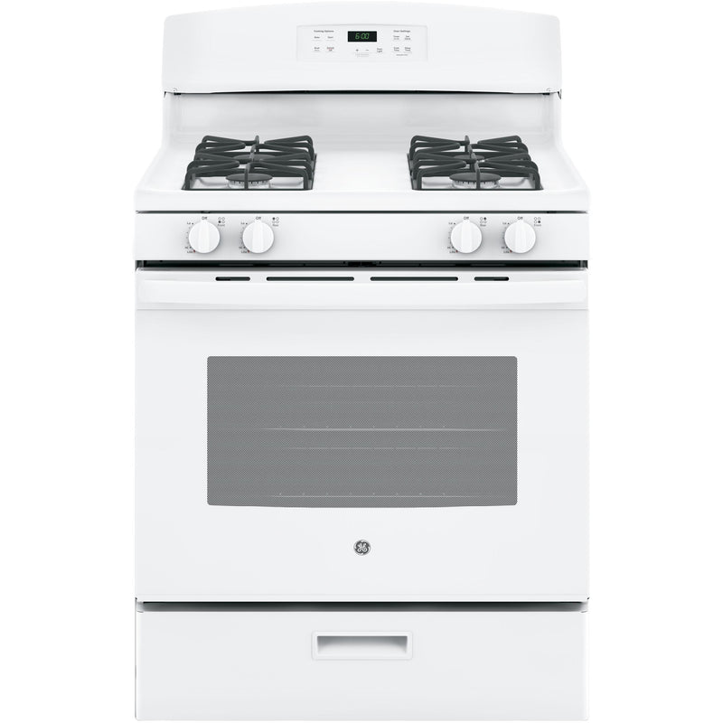 GE 30-inch Freestanding Gas Range JCGBS60DEKWW IMAGE 1