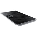  Samsung 36-inch Built-In Electric Cooktop NZ36K6430RS/AA IMAGE 5