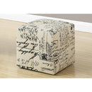  Monarch Home Decor Poufs I 8162 IMAGE 3