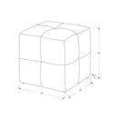  Monarch Home Decor Poufs I 8162 IMAGE 5