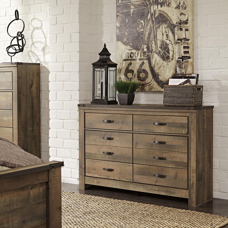 Signature Design by Ashley Trinell 6-Drawer Dresser B446-31 IMAGE 2