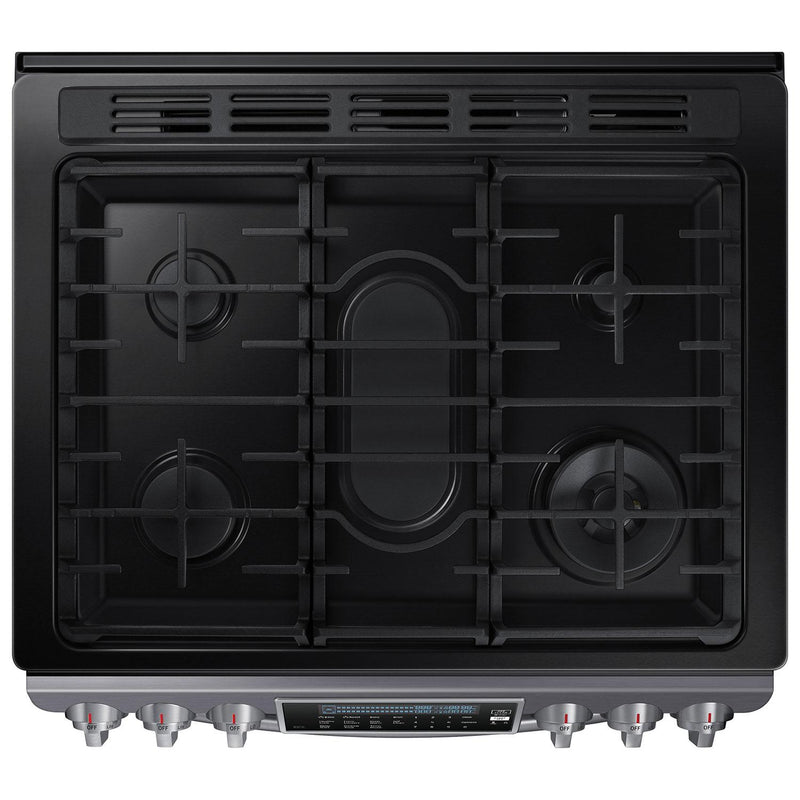 Samsung 30-inch Slide-In Gas Range NX58K9500WG/AA IMAGE 2