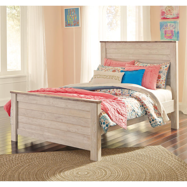 Signature Design by Ashley Willowton B267B17 Full Panel Bed IMAGE 1