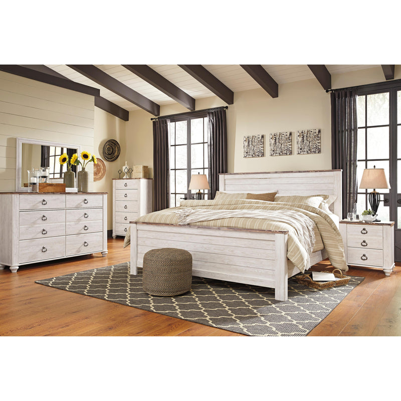 Signature Design by Ashley Willowton California King Panel Bed B267-58/B267-56/B267-94 IMAGE 3