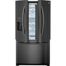  Frigidaire Gallery 36-inch, 21.7 cu.ft. Counter-Depth French 3-Door Refrigerator with Express-Select® Controls FGHD2368TD IMAGE 2