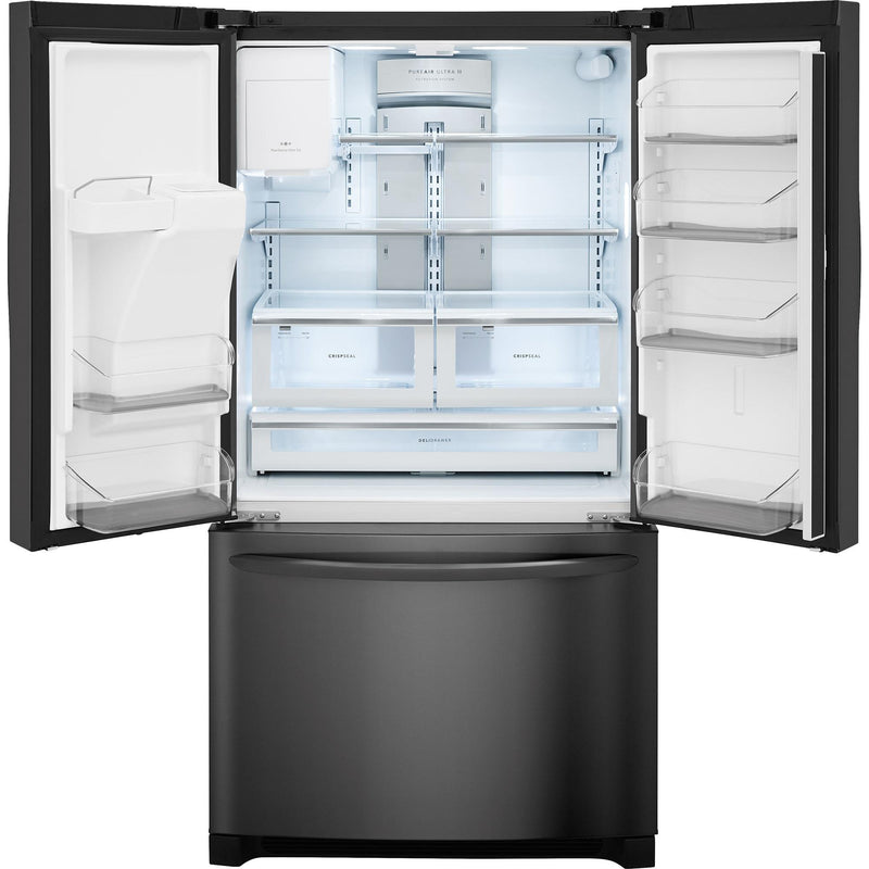 Frigidaire Gallery 36-inch, 21.7 cu.ft. Counter-Depth French 3-Door Refrigerator with Express-Select® Controls FGHD2368TD IMAGE 3