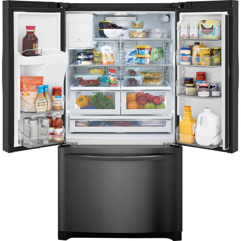 Frigidaire Gallery 36-inch, 21.7 cu.ft. Counter-Depth French 3-Door Refrigerator with Express-Select® Controls FGHD2368TD IMAGE 4