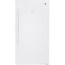 GE 14.1 cu. ft. Upright Freezer with LED Lighting FUF14DLRWW IMAGE 1