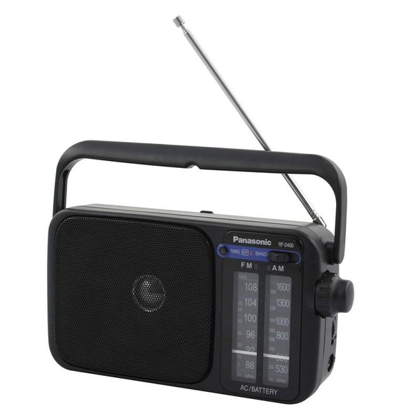 Panasonic AM/FM Radio RF-2400 Black IMAGE 1