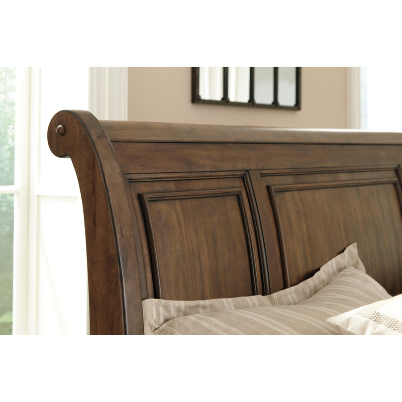 Signature Design by Ashley Flynnter California King Sleigh Bed with Storage B719-78/B719-76/B719-95 IMAGE 6