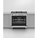 Fisher & Paykel 36-inch Freestanding Dual Fuel range with AeroTech™ Technology OR36SCG6W1 IMAGE 5