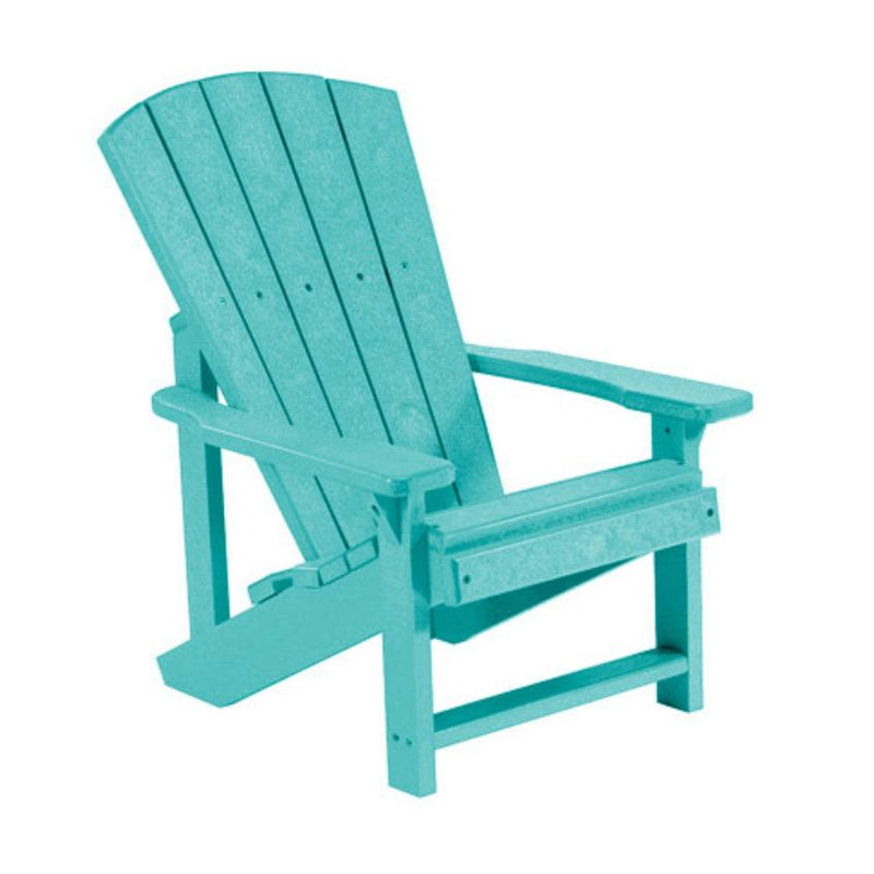 C.R. Plastic Products Generation C08-09 Kids Adirondack - Turquoise IMAGE 1