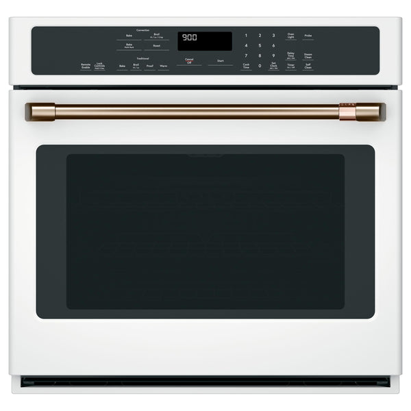 Café 30-inch, 5.0 cu.ft. Built-in Single Wall Oven with True European Convection CTS90DP4MW2 IMAGE 1