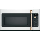  Café 30-inch, 1.7 cu.ft. Over-the-Range Microwave Oven with Convection CVM517P4MW2 IMAGE 1
