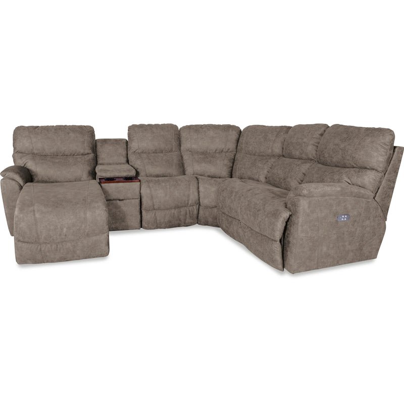 La-Z-Boy Trouper Power Reclining Fabric 4 pc Sectional 4DU724/04C724/40S724/4VV724 E153765 IMAGE 2