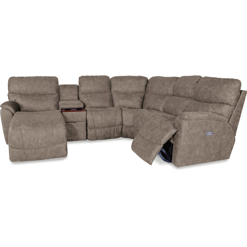La-Z-Boy Trouper Power Reclining Fabric 4 pc Sectional 4DU724/04C724/40S724/4VV724 E153765 IMAGE 3