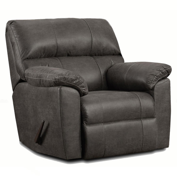 Affordable Furniture Mfg Sequoia Rocker Fabric Recliner Sequoia 2450 Rocker Recliner - Ash IMAGE 1