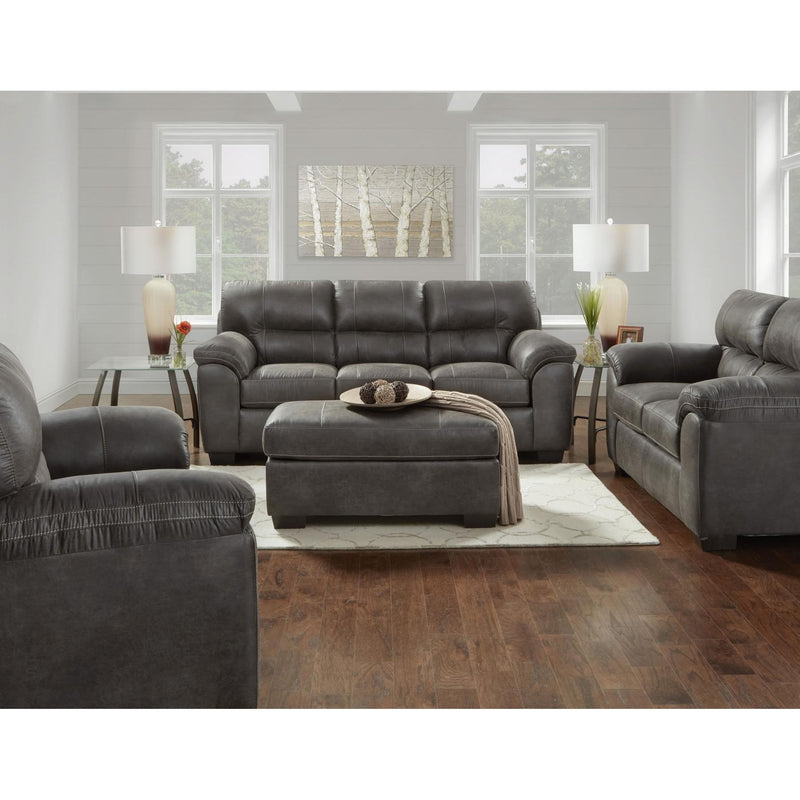 Affordable Furniture Mfg Stationary Fabric Loveseat 5602 Loveseat - Sequoia Ash IMAGE 3