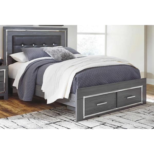 Signature Design by Ashley Lodanna Queen Panel Bed with Storage B214-57/B214-54S/B214-96 IMAGE 1