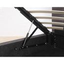  !nspire Extara 101-277K-GY 78" King Platform Bed w/Storage - Grey IMAGE 4