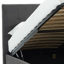  !nspire Extara 101-277K-GY 78" King Platform Bed w/Storage - Grey IMAGE 6