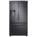  Samsung 36-inch, 23 cu.ft. Counter-Depth French 3-Door Refrigerator with External Water and Ice Dispensing System RF23R6201SG/AA IMAGE 1