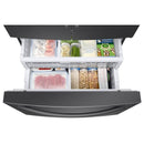  Samsung 36-inch, 23 cu.ft. Counter-Depth French 3-Door Refrigerator with External Water and Ice Dispensing System RF23R6201SG/AA IMAGE 3