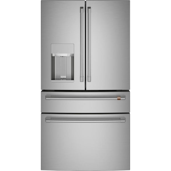 Café 36-inch 27.6 cu. ft. French 4-Door Refrigerator CVE28DP2NS1 IMAGE 1