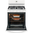  Frigidaire 30-inch Freestanding Gas Range with Even Baking Technology FCRG3052AW IMAGE 8