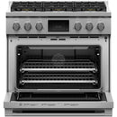 Fisher & Paykel 36-inch Freestanding Dual-Fuel Range with 6 Burners RDV3-366-N IMAGE 2