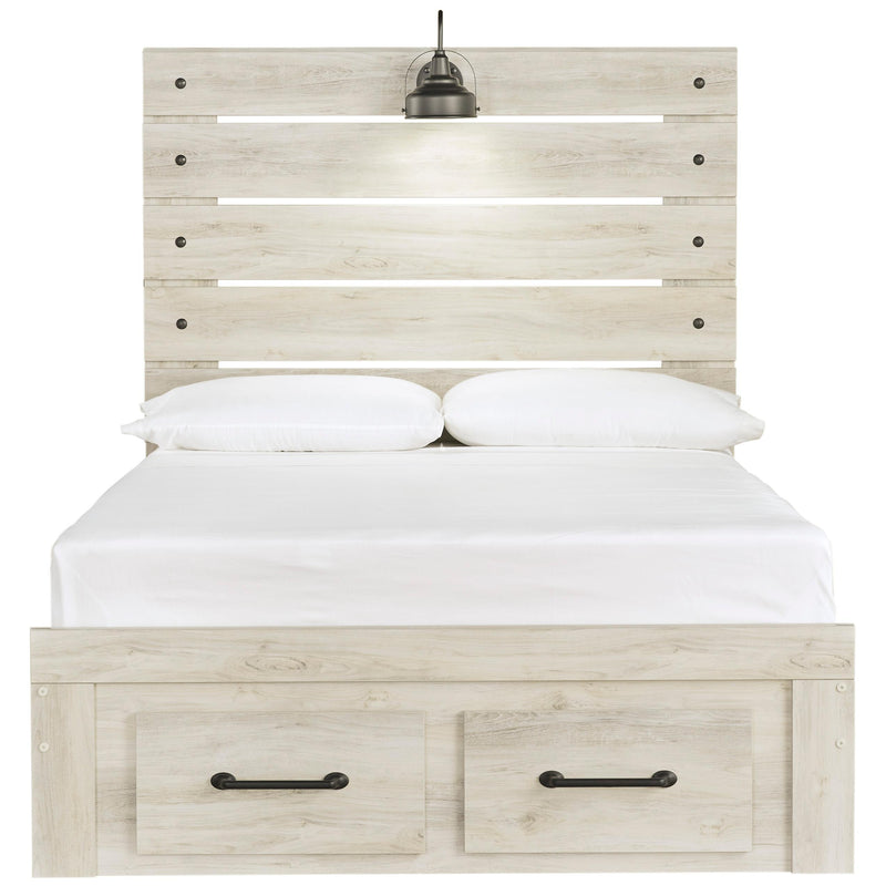 Signature Design by Ashley Cambeck B192B33 Full Panel Bed with 2 Storage Drawers IMAGE 3