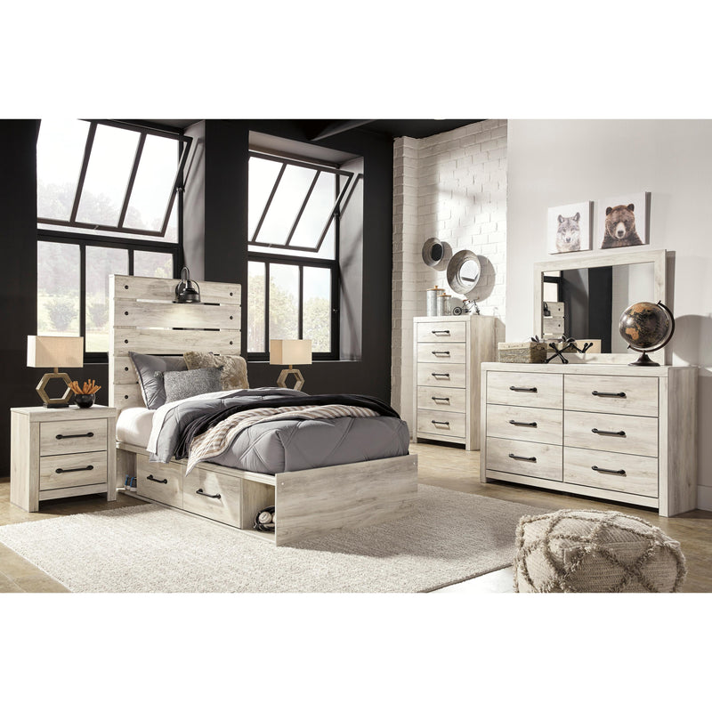 Signature Design by Ashley Cambeck B192B13 Twin Panel Bed with 2 Storage Drawers IMAGE 9