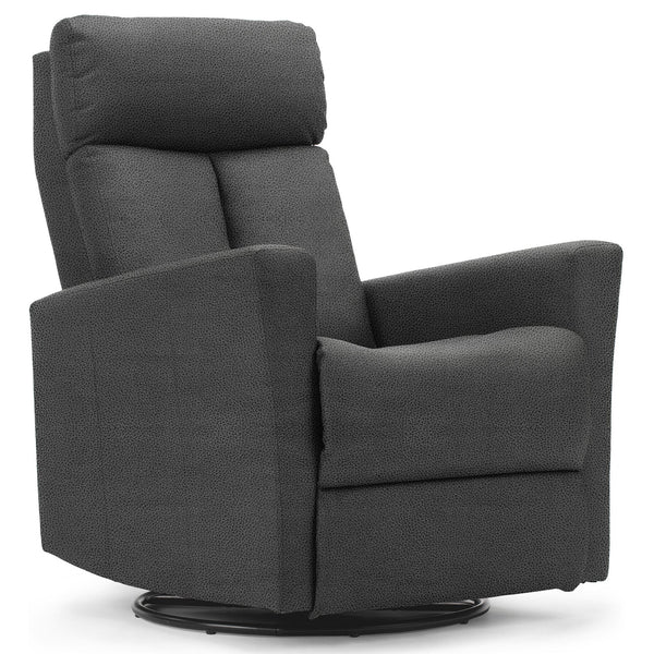 Monarch Power Swivel Fabric Recliner 8481113 IMAGE 1